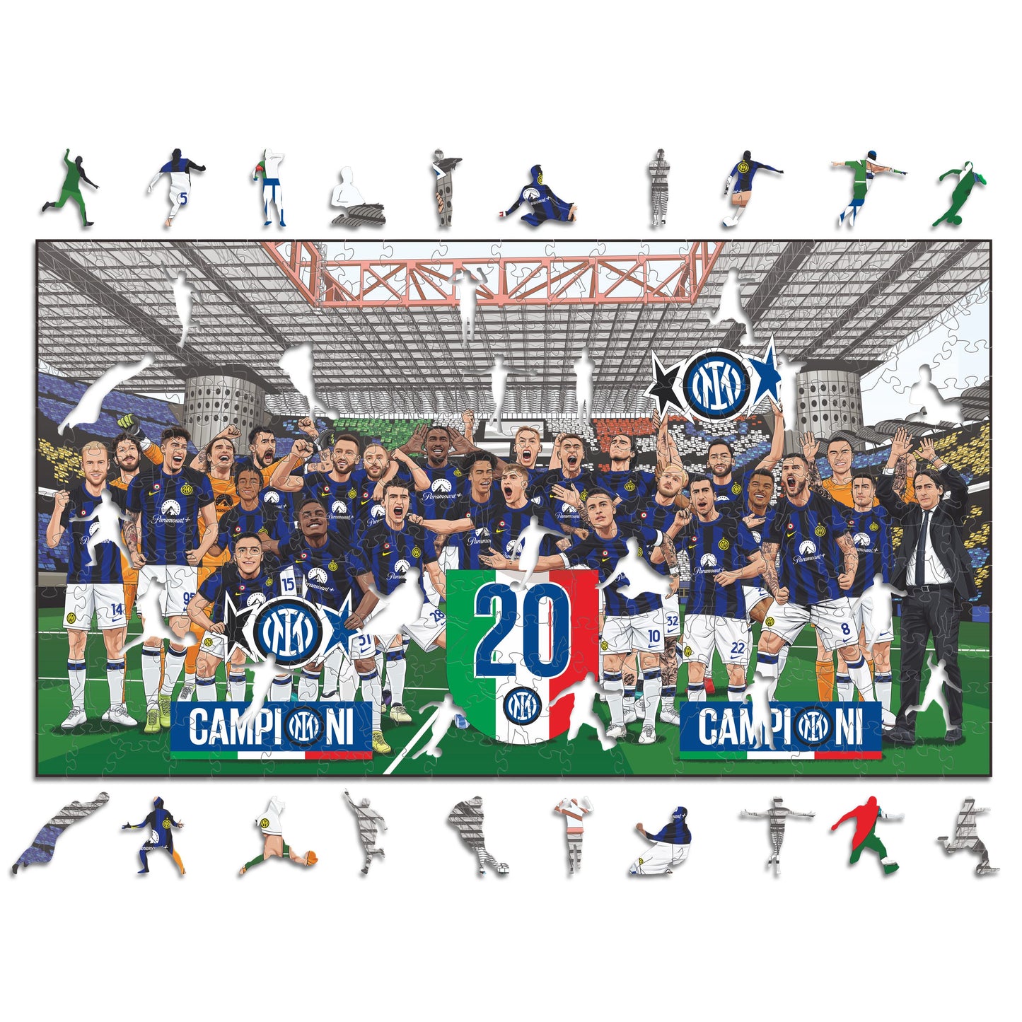 20° Scudetto Inter® - Puzzle di Legno