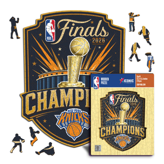 New York Knicks™ 2026 NBA Champions - Puzzle di Legno