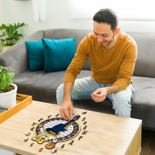 Denver Nuggets™ Mascotte - Puzzle di Legno