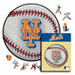New York Mets™ Palla - Puzzle di Legno