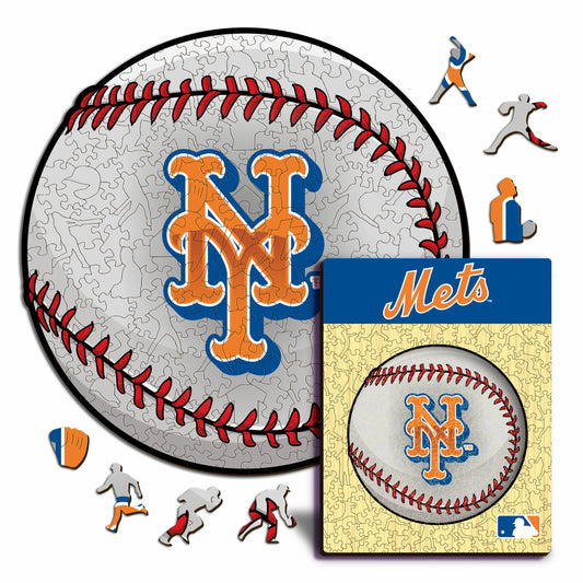New York Mets™ Palla - Puzzle di Legno