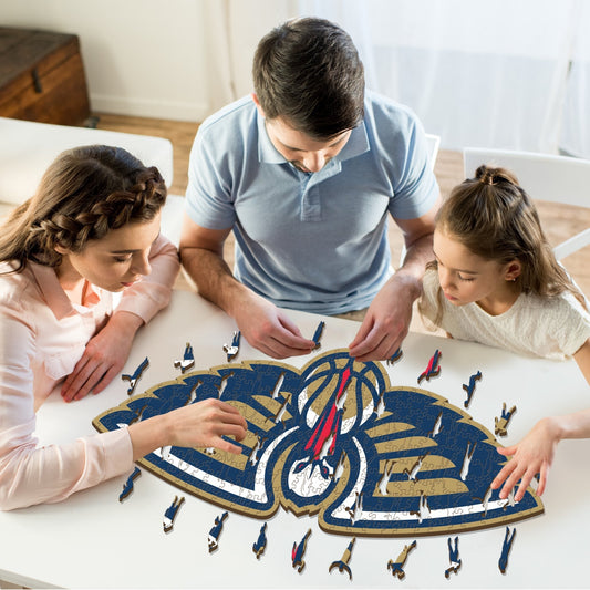 New Orleans Pelicans™ Logo - Puzzle di Legno