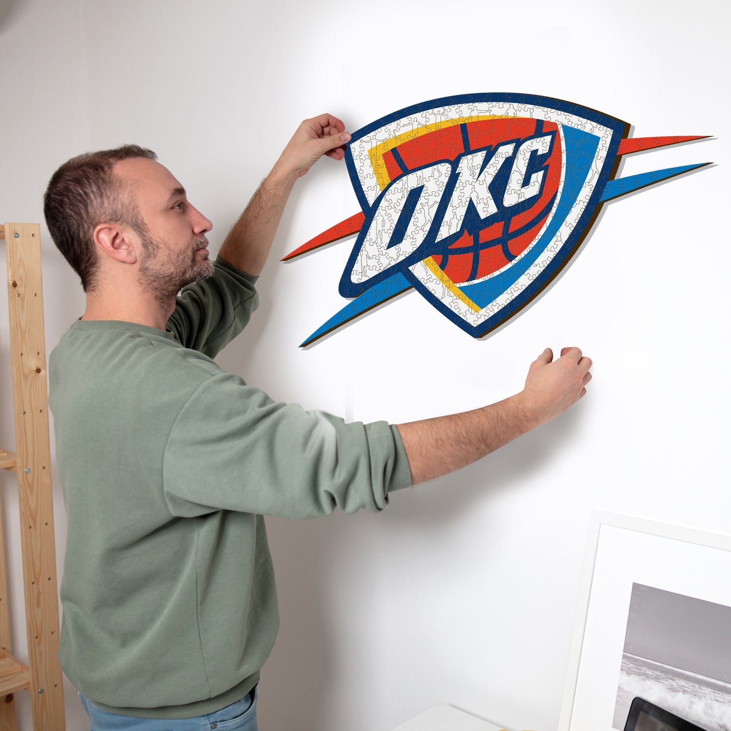 Oklahoma City Thunder™ - Puzzle di Legno