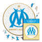Logo Olympique de Marseille® - Puzzle di Legno