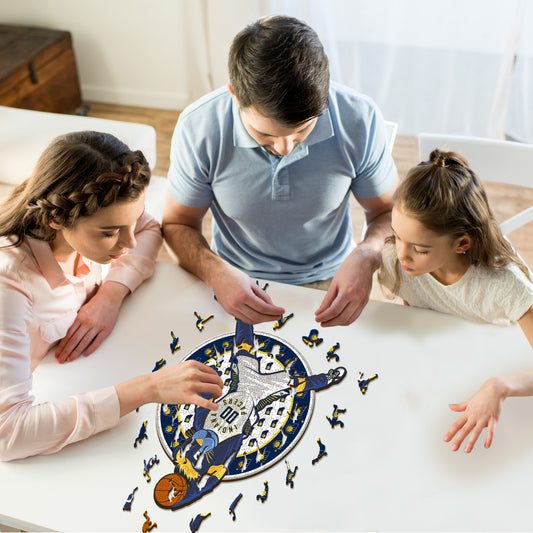 Indiana Pacers™ Mascotte - Puzzle di Legno