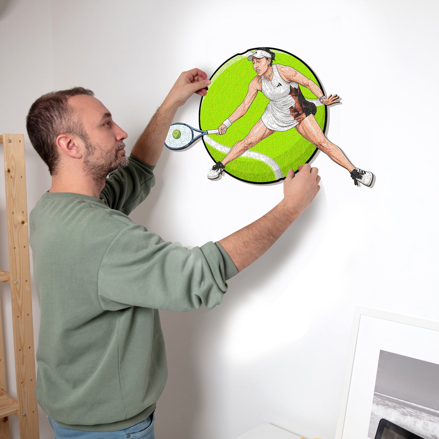 Jessica Pegula - Puzzle di Legno