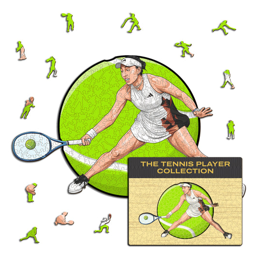 Jessica Pegula - Puzzle di Legno