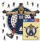 New Orleans Pelicans™ Mascotte - Puzzle di Legno