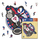 Detroit Pistons™ Mascotte - Puzzle di Legno