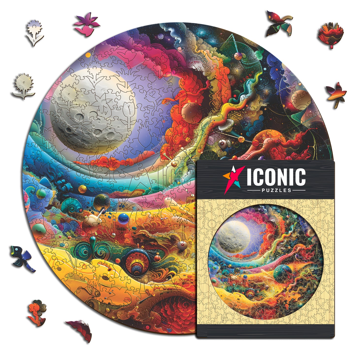 Luna Straordinaria - Puzzle di Legno