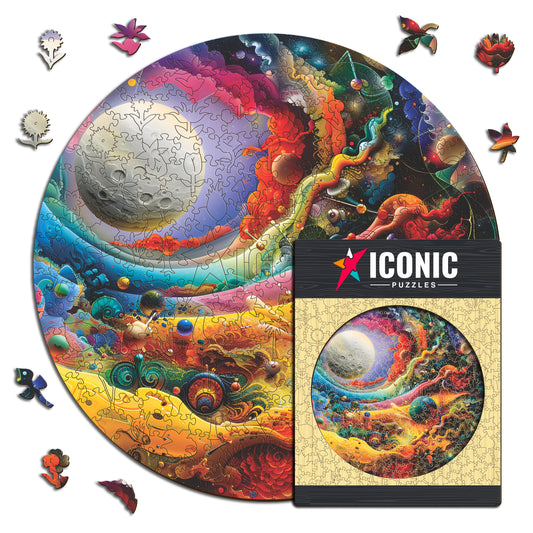 Luna Straordinaria - Puzzle di Legno