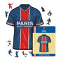 Maglia Paris Saint-Germain® - Puzzle di Legno