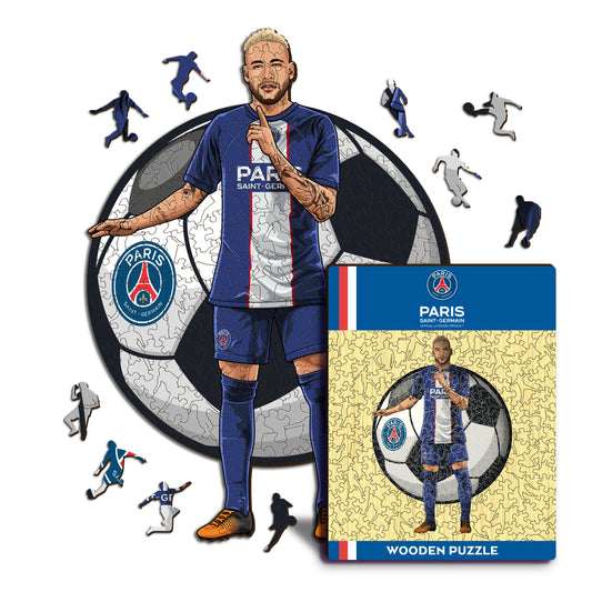 Neymar Jr. - Puzzle di Legno
