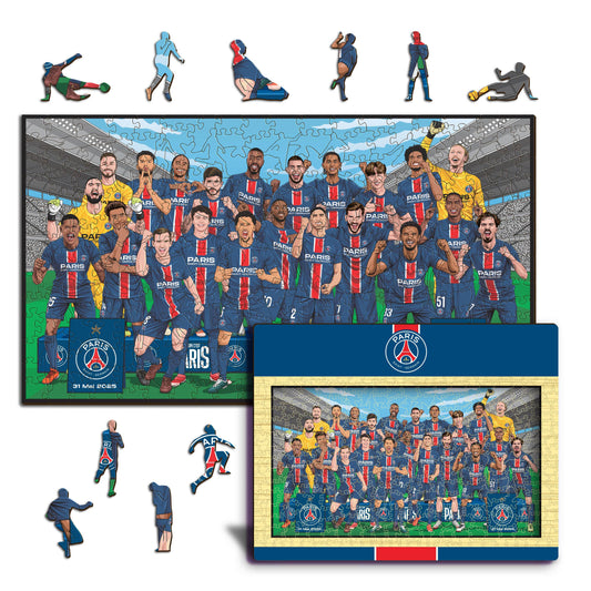 Squadra Paris Saint-Germain® - Puzzle di Legno