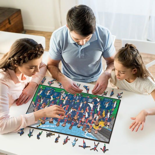 Squadra Paris Saint-Germain® - Puzzle di Legno