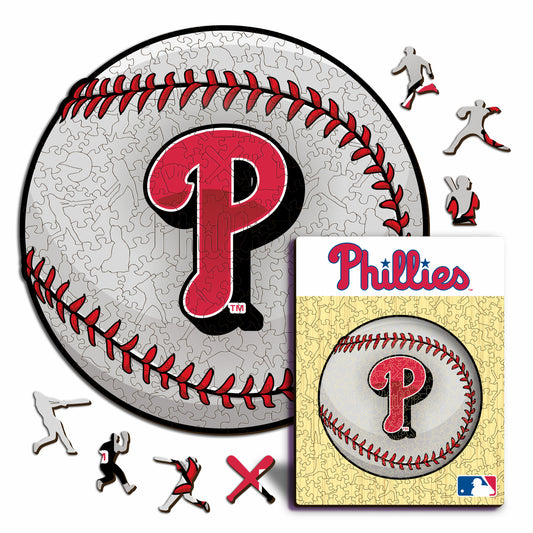 Philadelphia Phillies™ Palla - Puzzle di Legno