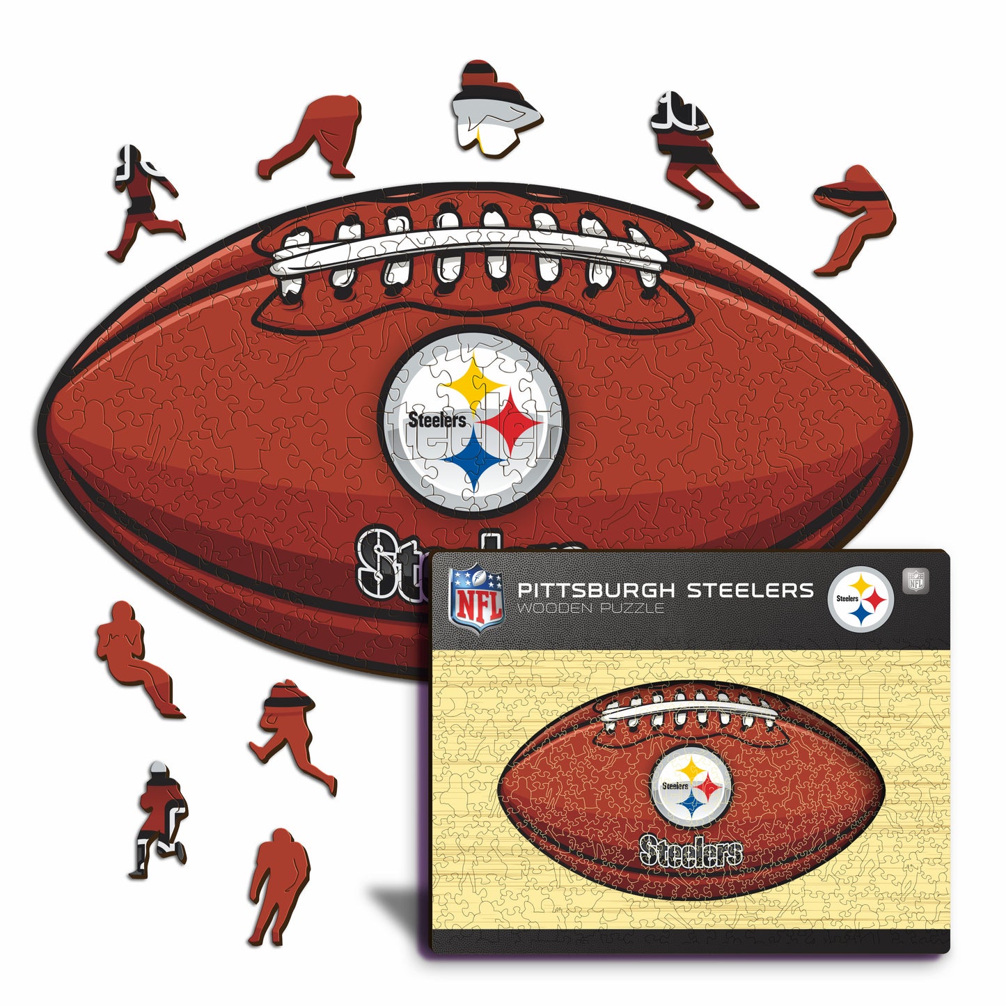Palla Pittsburgh Steelers™ - Puzzle di Legno