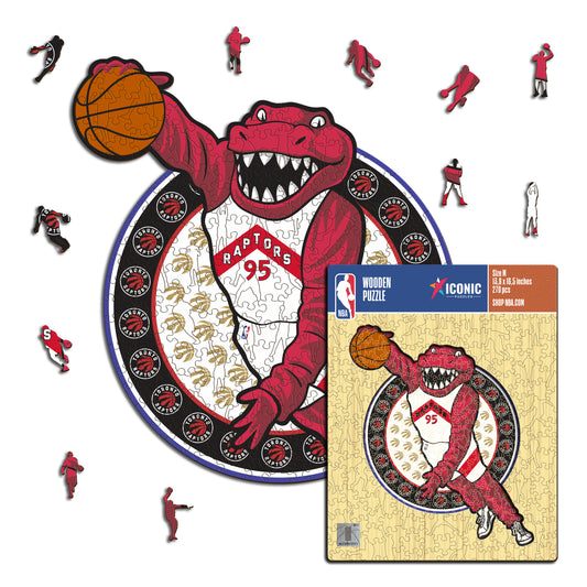 Toronto Raptors™ Mascotte - Puzzle di Legno