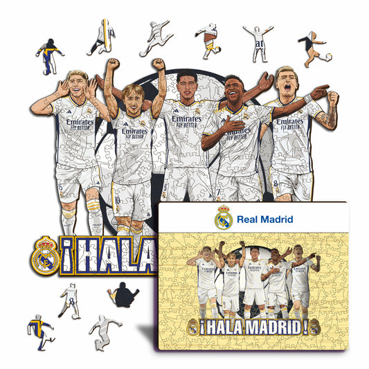 5 Players Real Madrid® - Puzzle di Legno