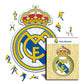 Logo Real Madrid® - Puzzle di Legno