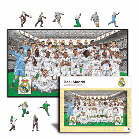 Squadra Real Madrid® - Puzzle di Legno