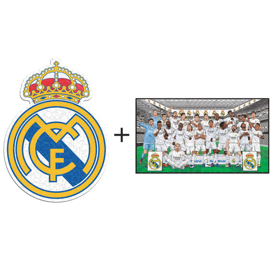 2 PACK Real Madrid® Logo + Squadra