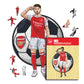 Declan Rice Puzzle di Legno