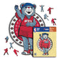 Houston Rockets™ Mascotte - Puzzle di Legno