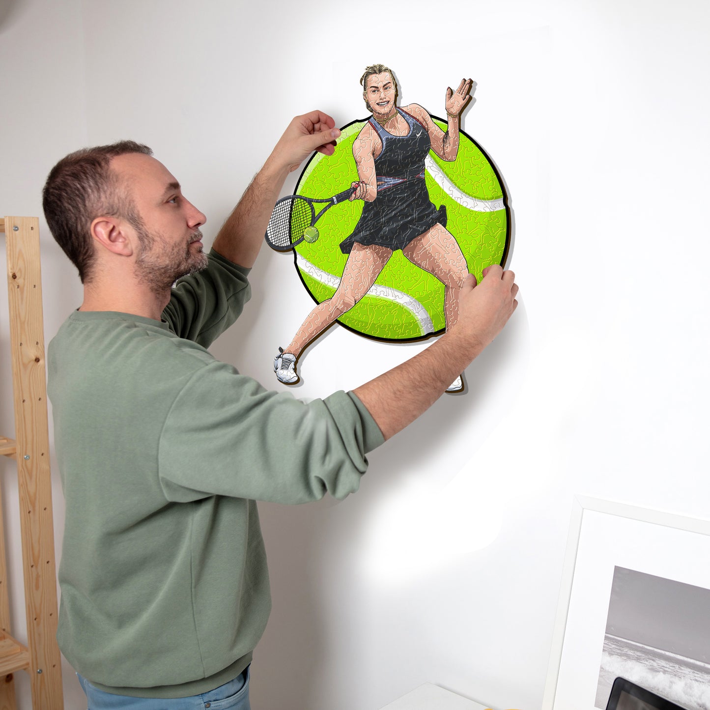 Aryna Sabalenka - Puzzle di Legno