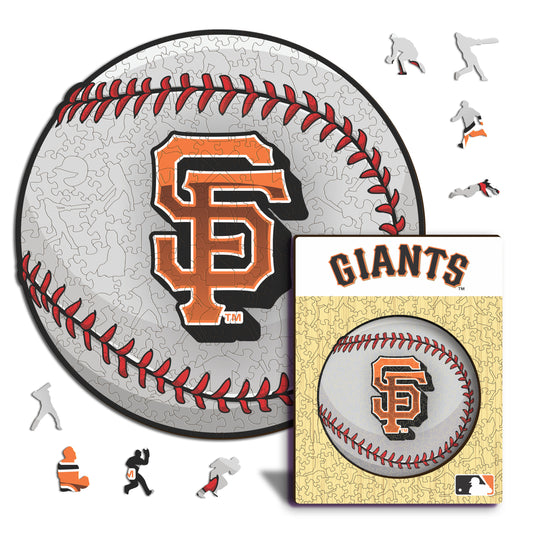 San Francisco Giants™ Palla - Puzzle di Legno