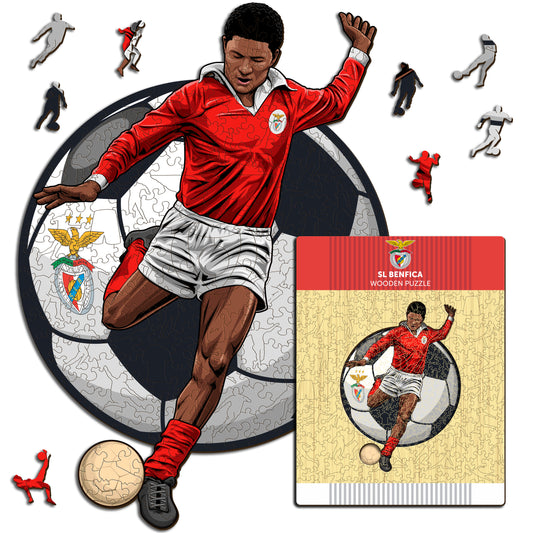 Eusébio - Puzzle di Legno