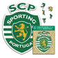 Logo Sporting CP® - Puzzle di Legno