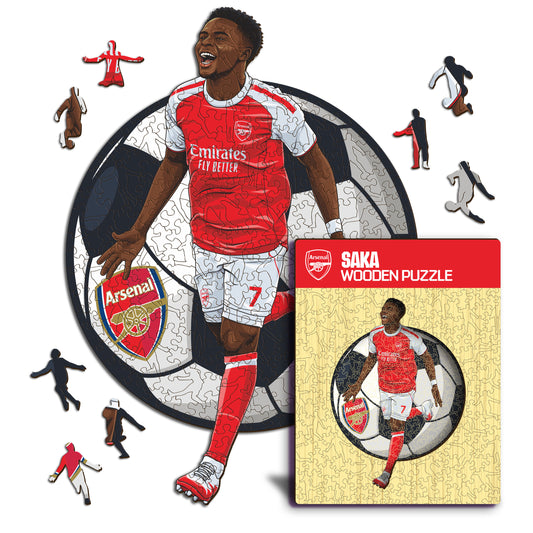 Bukayo Saka Puzzle di Legno