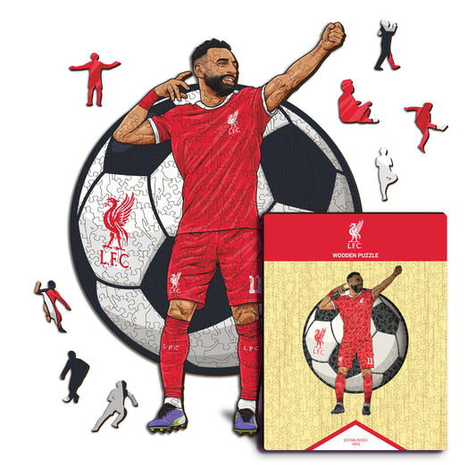 Mohamed Salah - Puzzle di Legno