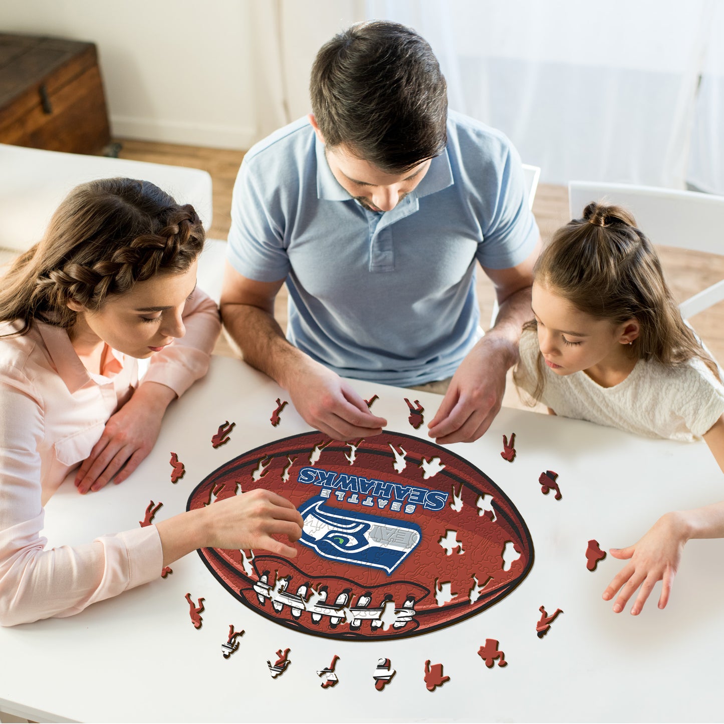Palla Seattle Seahawks™ - Puzzle di Legno