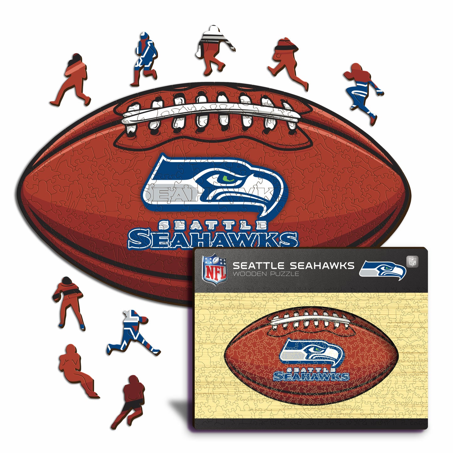Palla Seattle Seahawks™ - Puzzle di Legno