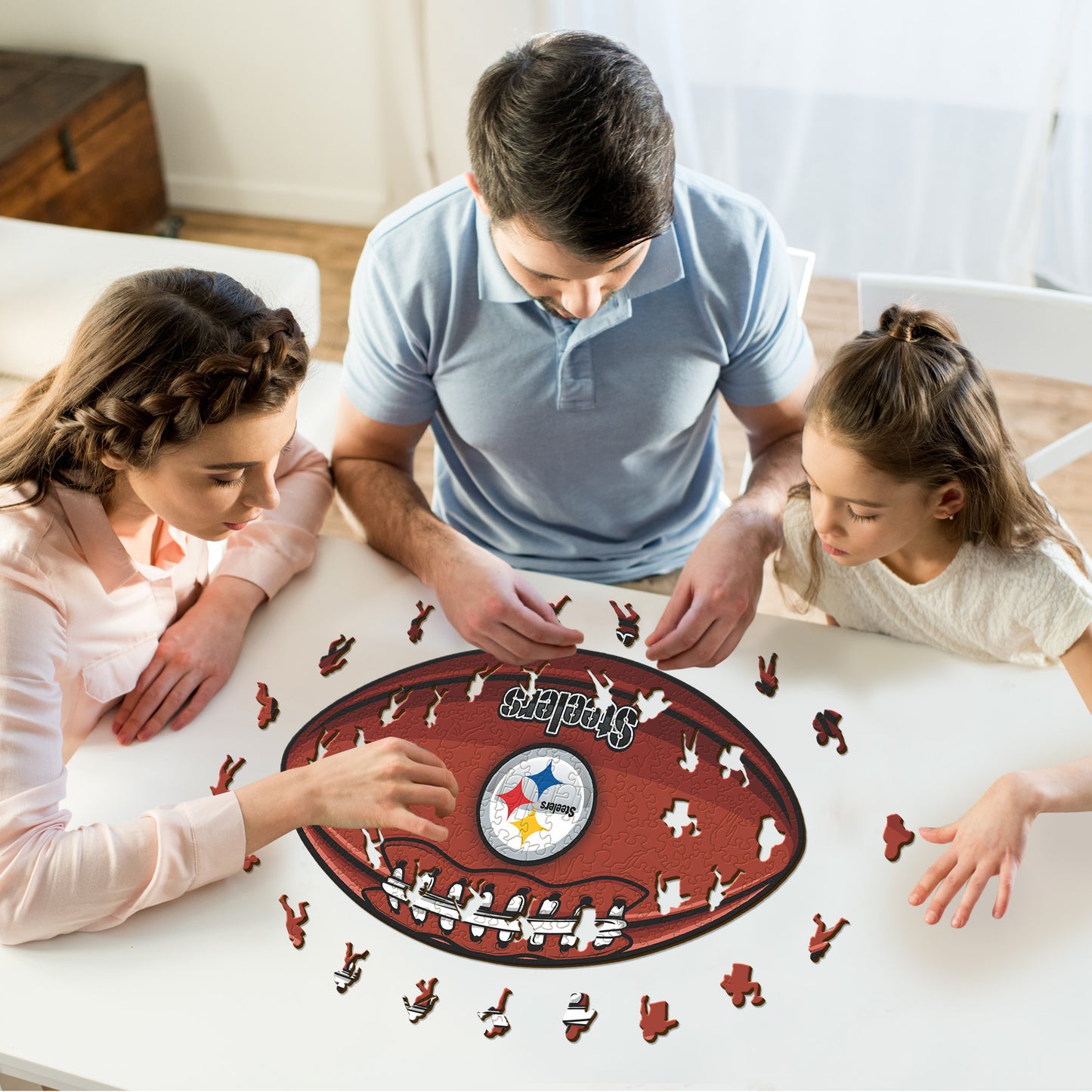 Palla Pittsburgh Steelers™ - Puzzle di Legno