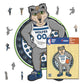 Minnesota Timberwolves™ Mascotte - Puzzle di Legno