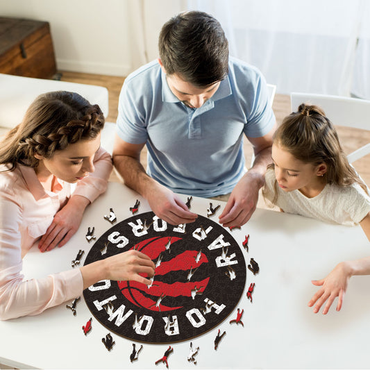 Toronto Raptors™ Logo - Puzzle di Legno