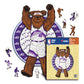 Utah Jazz™ Mascotte - Puzzle di Legno