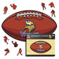Palla Minnesota Vikings™ - Puzzle di Legno