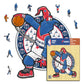 Washington Wizards™ Mascotte - Puzzle di Legno