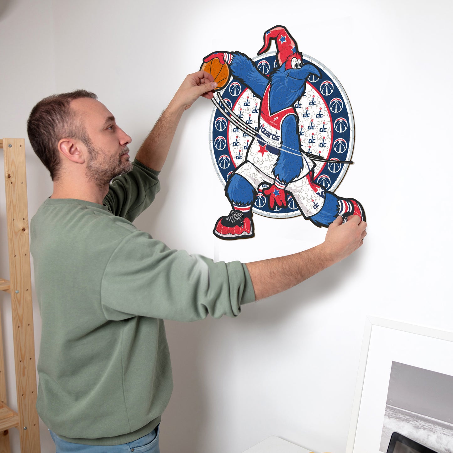 Washington Wizards™ Mascotte - Puzzle di Legno