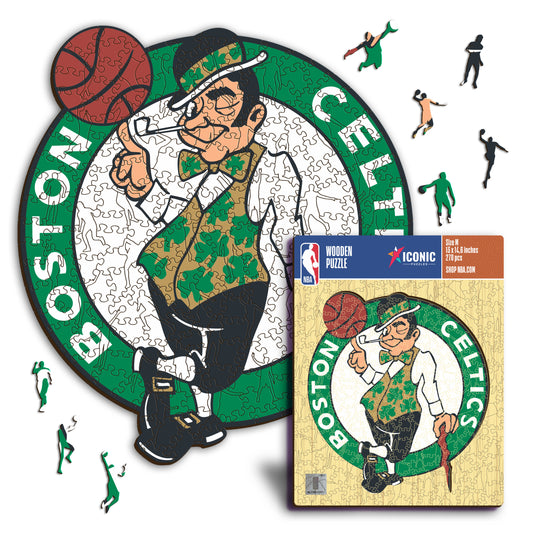Boston Celtics™ Logo - Puzzle di Legno