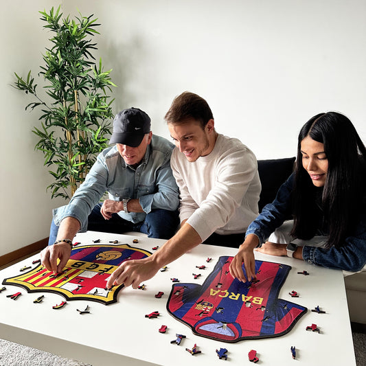 Maglia FC Barcelona® - Puzzle di Legno Ufficiale
