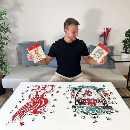 Logo Classic Liverpool® - Puzzle di Legno