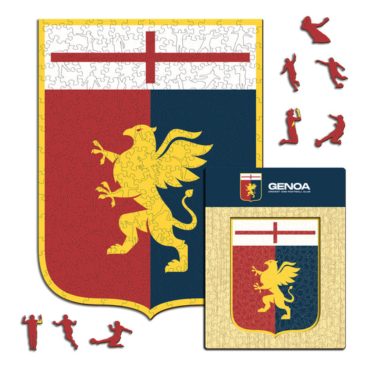 Logo Genoa® - Puzzle di Legno