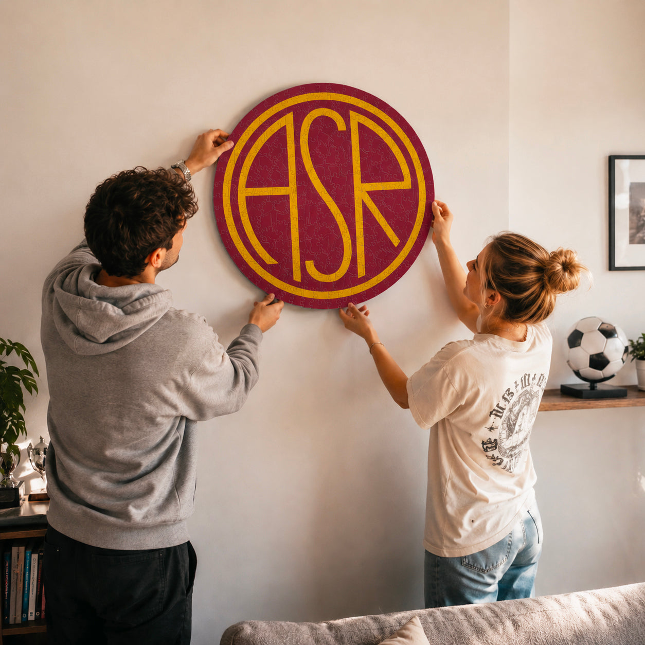 Logo Heritage Roma® Puzzle di Legno