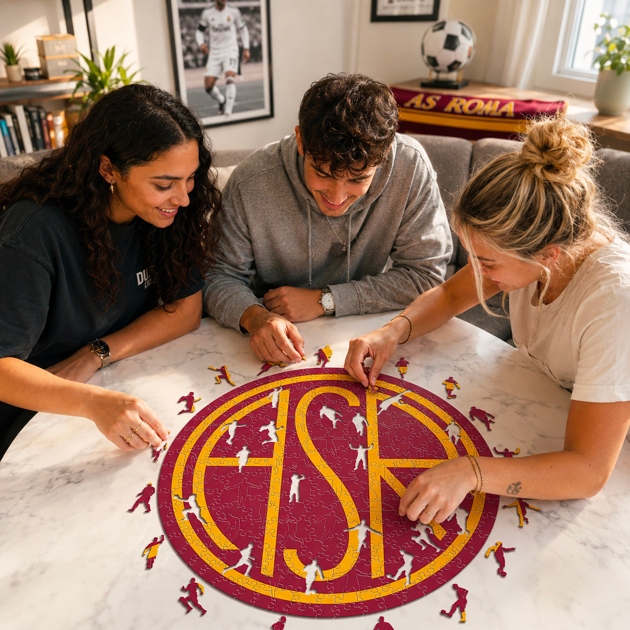 Logo Heritage Roma® Puzzle di Legno