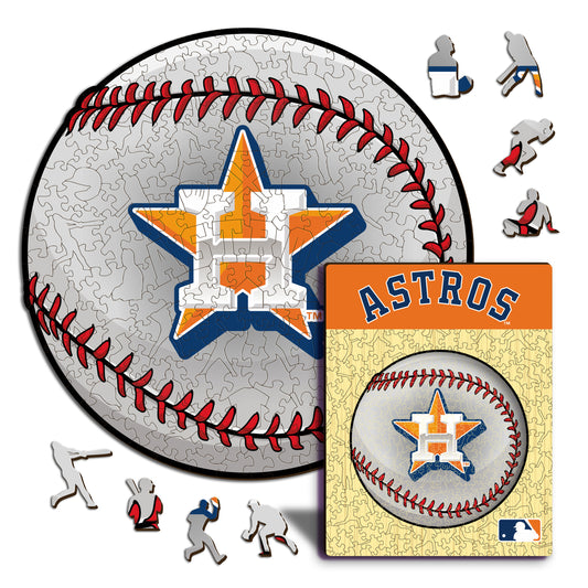 Houston Astros™ Palla - Puzzle di Legno